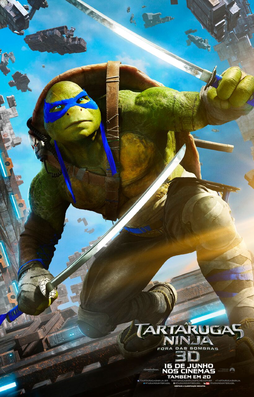As Tartarugas Ninja: Fora das Sombras