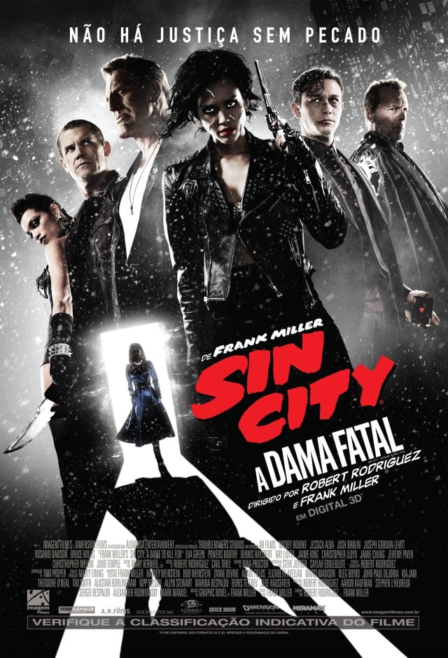 Capa do filme Sin City: A Dama Fatal