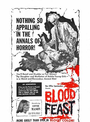 Capa do filme Banquete de Sangue