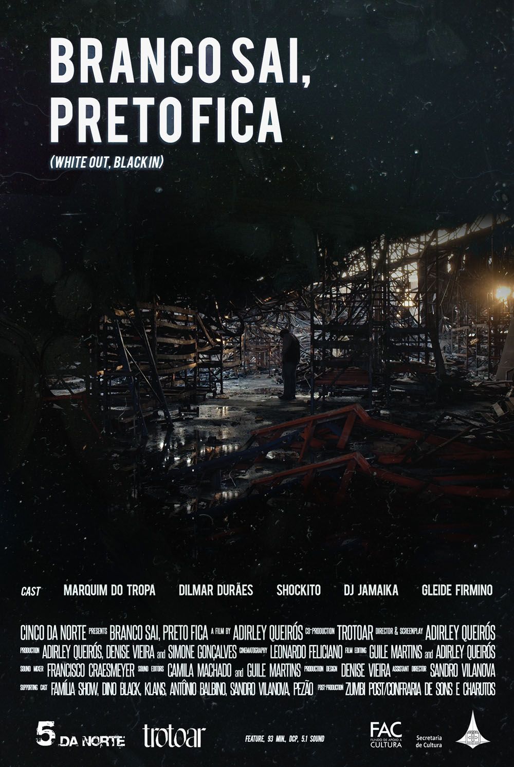 Capa do filme Branco Sai, Preto Fica
