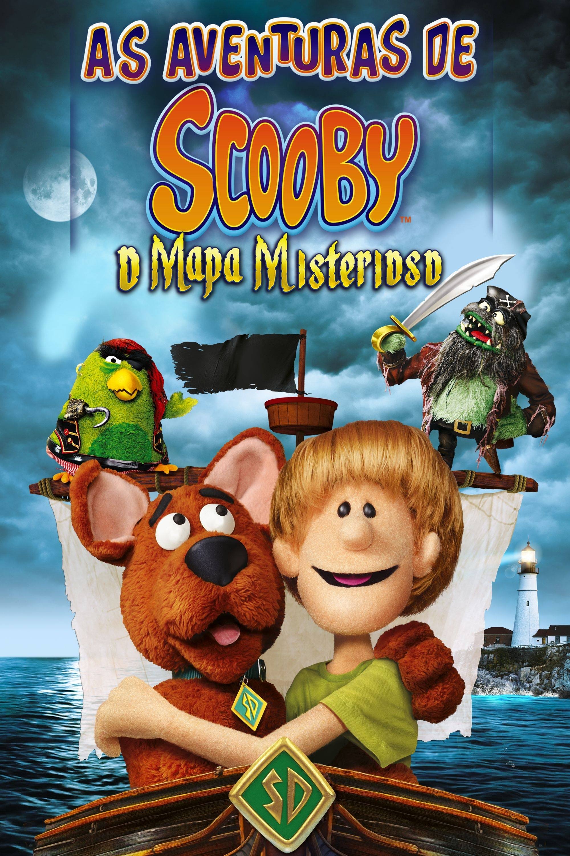 Capa do filme As Aventuras de Scooby-Doo: O Mapa Misterioso