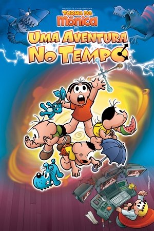 Capa do filme Turma da Mônica em Uma Aventura No Tempo