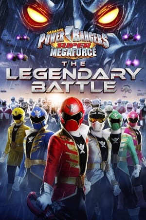 Capa do filme Power Rangers Super Megaforce: A Batalha Lendária