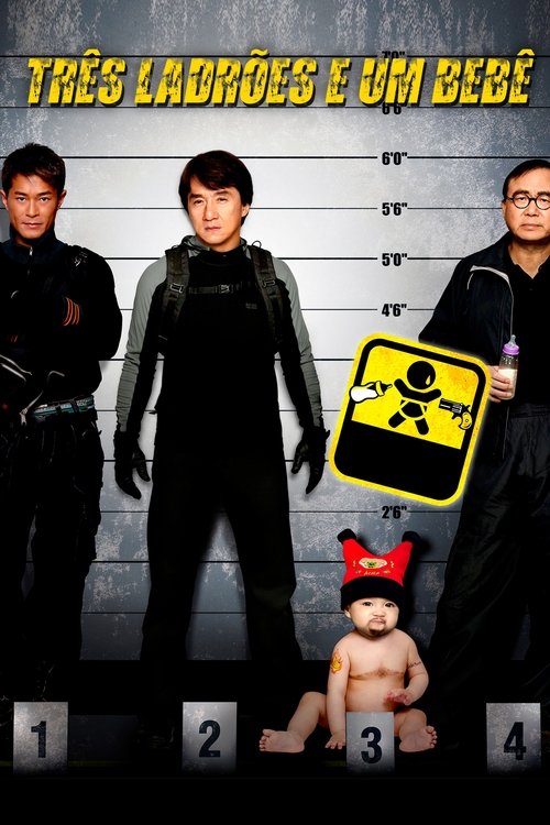 Capa do filme Três Ladrões e um Bebê