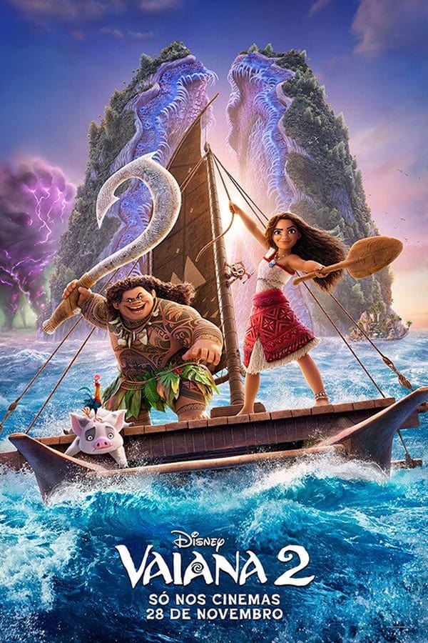 Capa do filme Moana 2