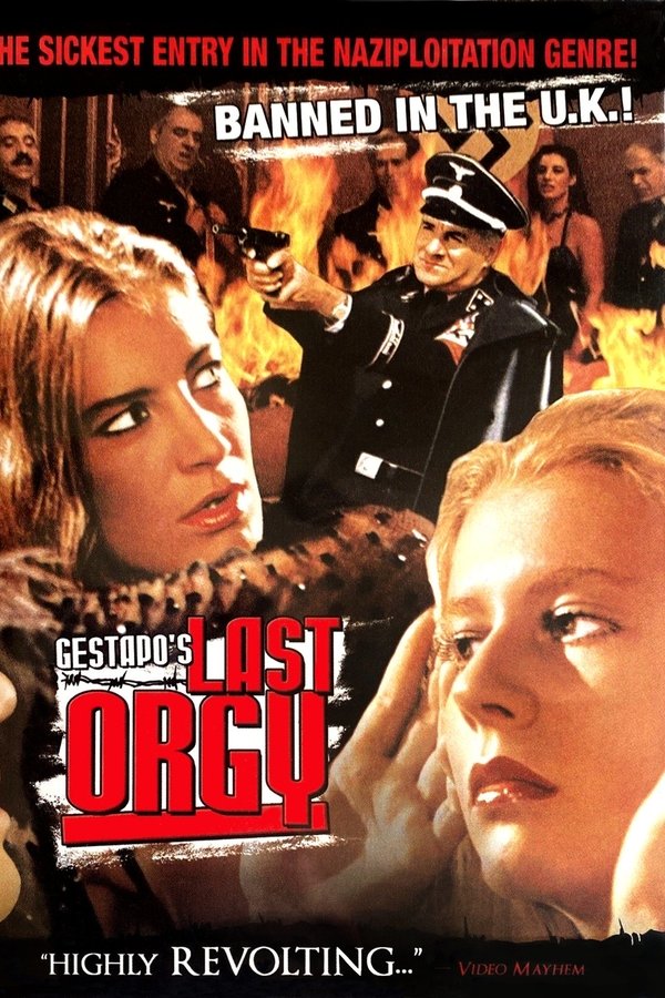 Capa do filme As Condenada / Calígula Reencarnado como Hitler
