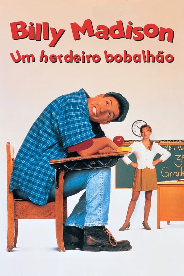 Capa do filme Billy Madison, Um Herdeiro Bobalhão