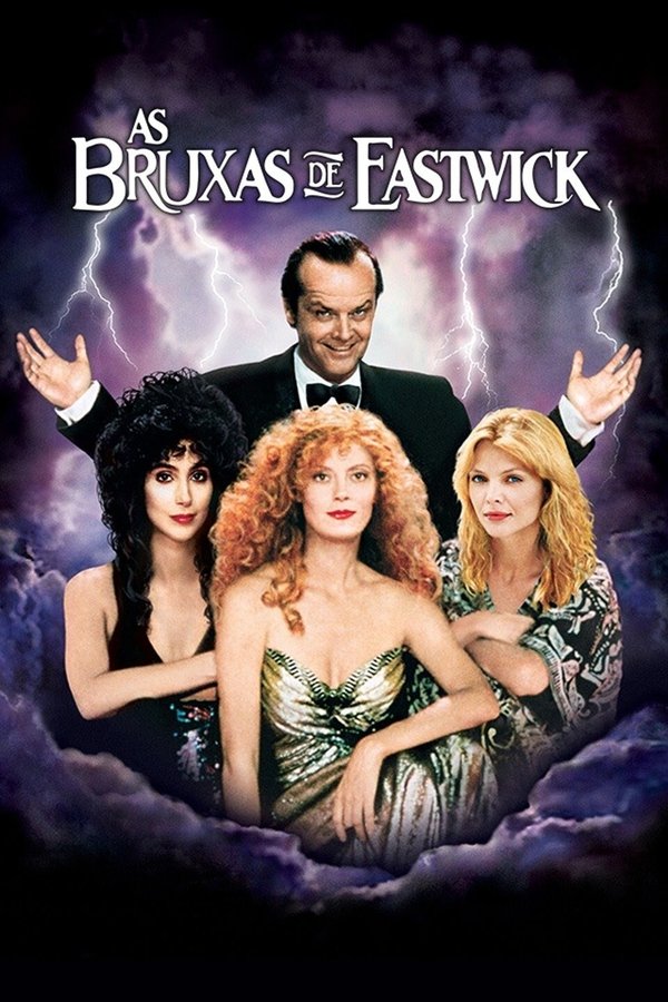 Capa do filme As Bruxas de Eastwick