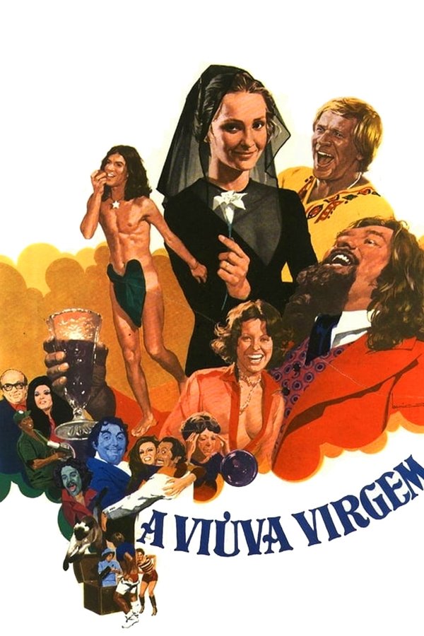 Capa do filme A Viúva Virgem
