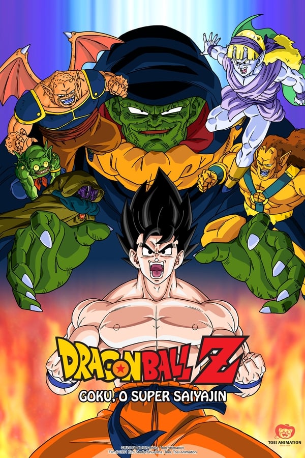 Capa do filme Dragon Ball Z: Goku, o Super Sayajin